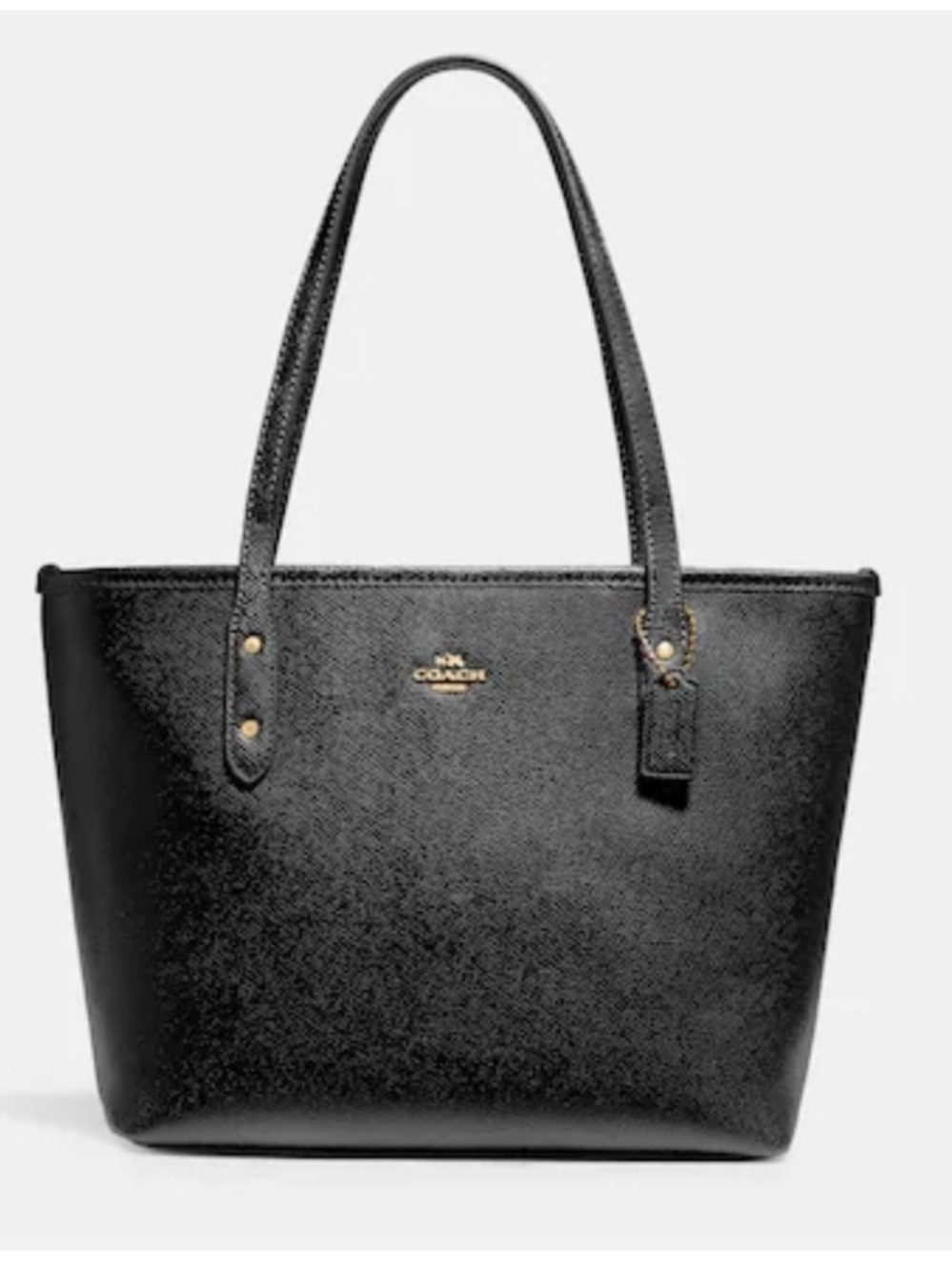 Coach Mini Leather City Zip Tote